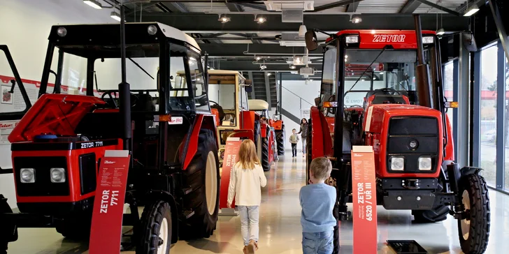 Vstupte do světa traktorů: staré i nové kousky v Zetor Gallery