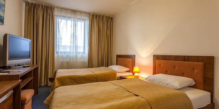 Pobyt u Slunečných jezer s bazénem, wellness i hotelovým fitness vč. stravy