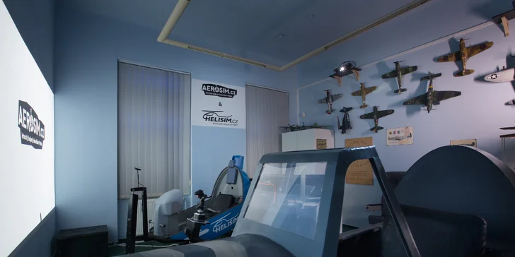 Pilotem za 2. světové války na leteckém bojovém simulátoru