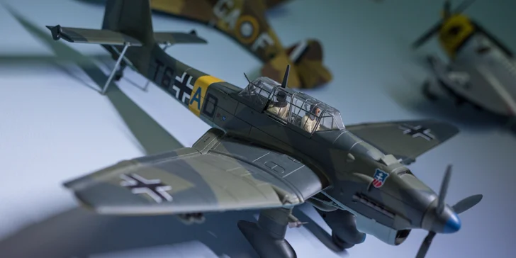 Pilotem za 2. světové války na leteckém bojovém simulátoru