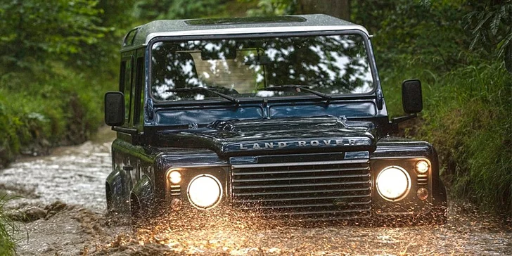 Zážitková offroad jízda: Land Rover a čtyřkolka v Armyparku Ořechov