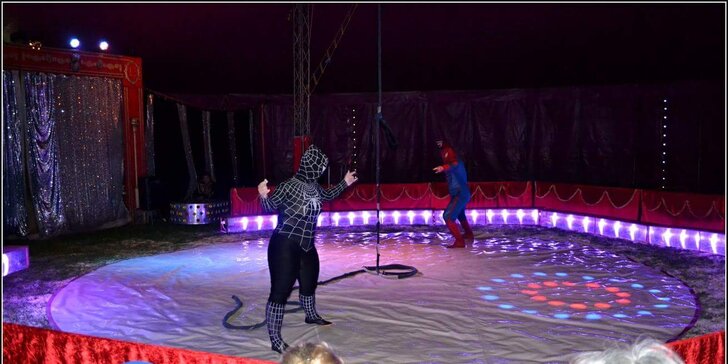 Vstupenky na pohádkové představení cirkusu Venasis pro děti i dospělé