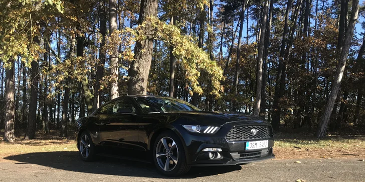 Adrenalin za volantem: jízda v legendárním sporťáku Ford Mustang 2015