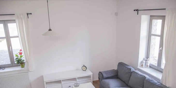Moderní apartmán na Vysočině pro 4 osoby: pár dní v Jitkovském mlýně