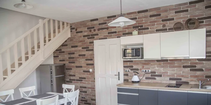 Moderní apartmán na Vysočině pro 4 osoby: pár dní v Jitkovském mlýně