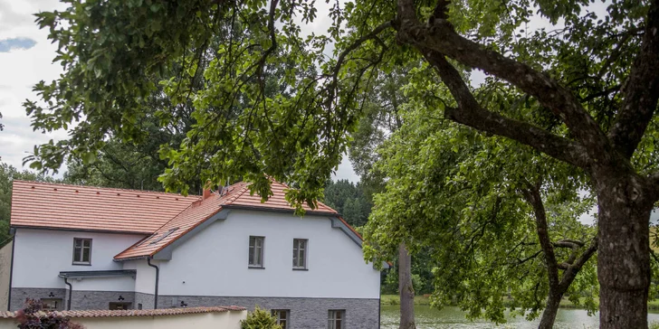Moderní apartmán na Vysočině pro 4 osoby: pár dní v Jitkovském mlýně