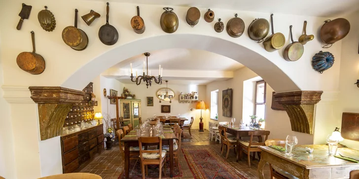 Dárkový voucher na cokoli z menu oceňované venkovské restaurace