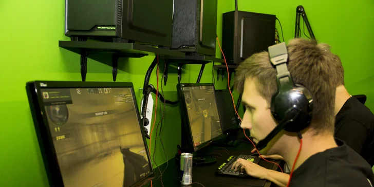 3 dny v LAN Party hotelu v Luhačovicích: nonstop on-line hry pro 4 až 5 osob