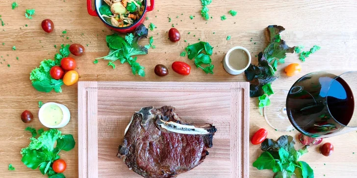 Dárkové poukazy v hodnotě až 2000 Kč do restaurace River Garden Grill na steaky i pochoutky s lanýži