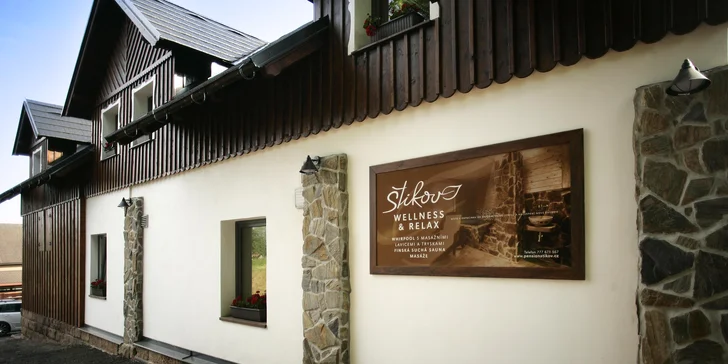 Pobyt na Jičínsku v krásném apartmánu pro 4 osoby s privátním wellness