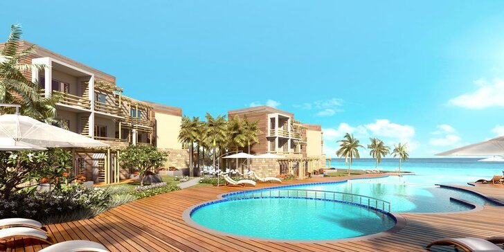 4* resort na Mauriciu: 6–12 nocí, polopenze, 2 bazény, přímo u pláže