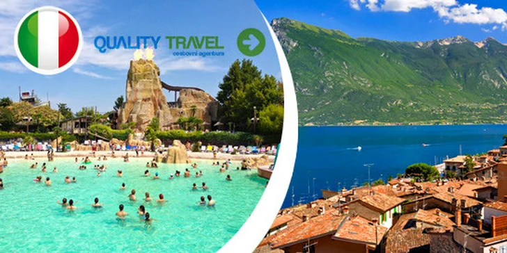 Netradiční dovolená na 7 dní u jezera Lago di Garda