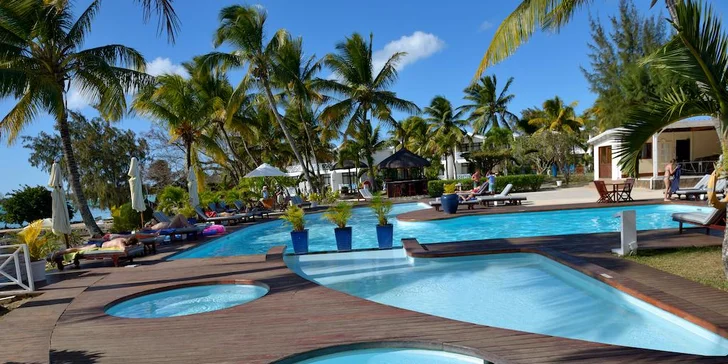 3* resort na Mauriciu: 6–12 nocí, plná penze, sladkovodní bazén a 2 vířivky