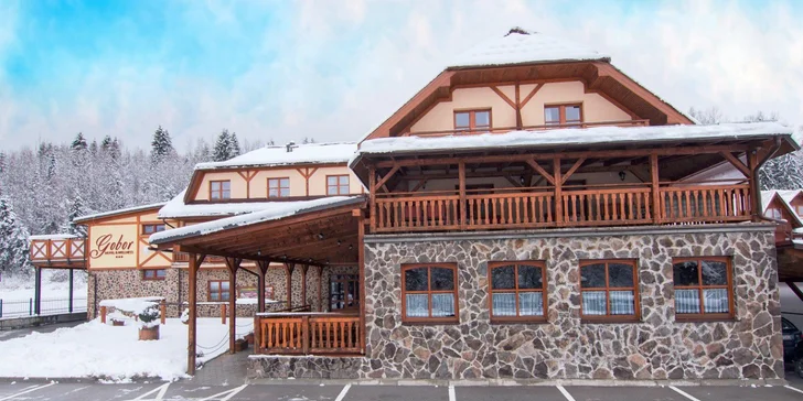 Dovolená s wellness a polopenzí v Západních Tatrách v Hotelu Gobor ***