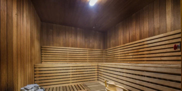 Do wellness máte neomezený vstup.