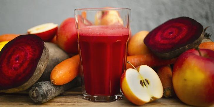 Zdravá svačinka: 500 ml čerstvého freshe podle výběru pro 1 i 2 osoby