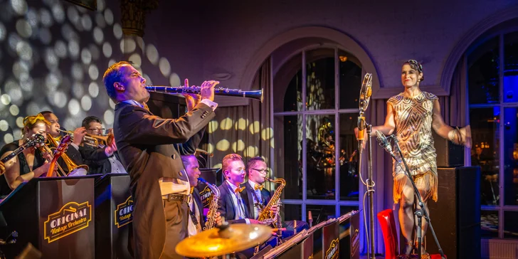 Vstupenka na hudební show s Original Vintage Orchestra v klubu Lávka
