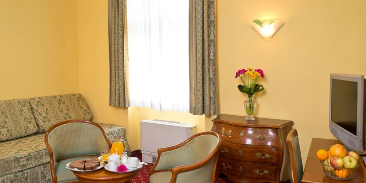 Pražský Hotel Saint George*** blízko centra - wellness a snídaně v ceně