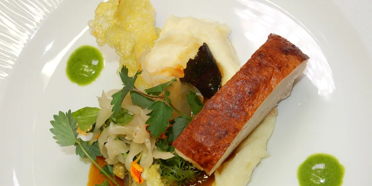 Degustační menu o 7 chodech připravené uznávaným šéfkuchařem