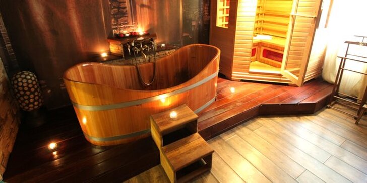 2hodinová relaxace pro muže: pivní lázeň, sauna i dvojitá masáž