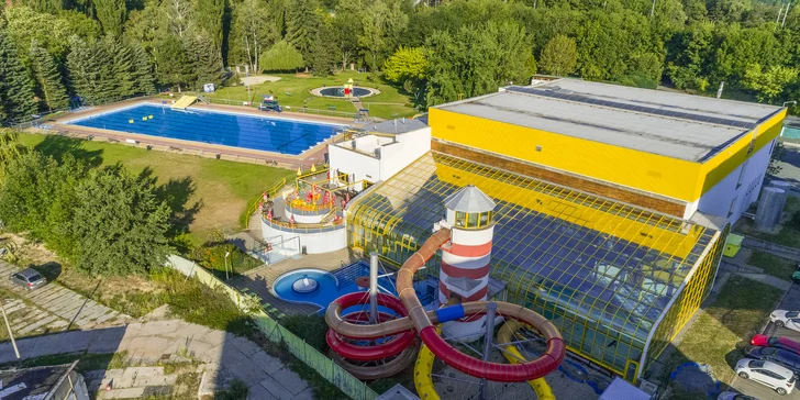 Plavání a dovádění ve vyškovském aquaparku: 180 minut pro děti i dospělé