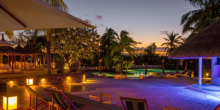 4* resort na Mauriciu: 6–12 nocí, all inclusive, bazén, vířivka, přímo na pláži