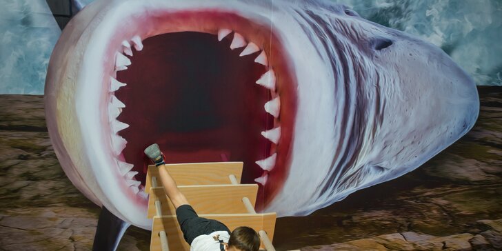 Vyfoťte se se žralokem nebo v minulosti: vstupenky do 3D Muzea v Krumlově
