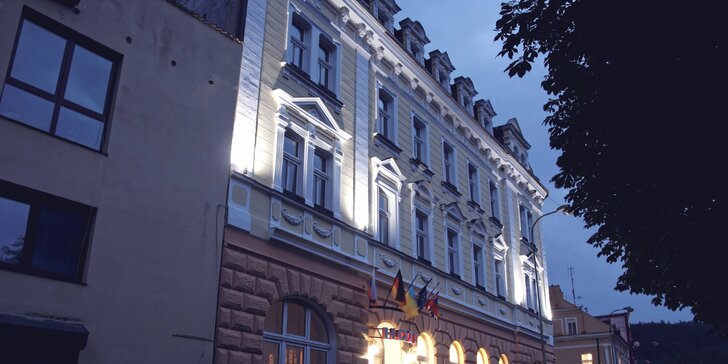 Ubytování v klidném hotelu u Karlových Varů s relaxem ve vířivce