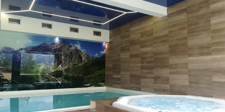 Navštivte i tichou zónu (za příplatek), kde je finská sauna, která se dokáže změnit na bio saunu, nebo infračervená sauna. 