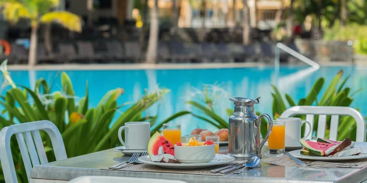 Krásný 4*+ resort na Mauriciu: 6–12 nocí, bazén, 2 dětské kluby
