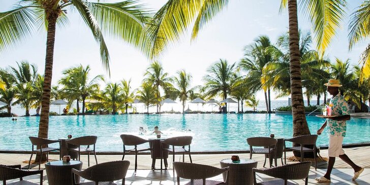 Krásný 4*+ resort na Mauriciu: 6–12 nocí, all inclusive, bazén, 2 dětské kluby