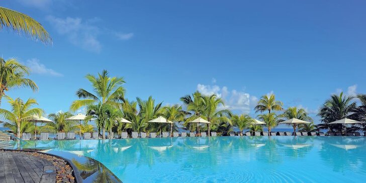 Krásný 4*+ resort na Mauriciu: 6–12 nocí, bazén, 2 dětské kluby