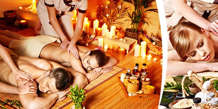 Aroma masáž - relaxačně terapeutická masáž celého těla   z brusinkovým peelingem