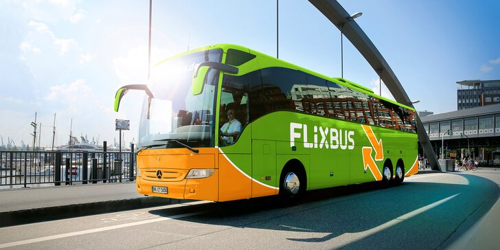20% sleva na FlixBus: linka Praha – České Budějovice – Český Krumlov