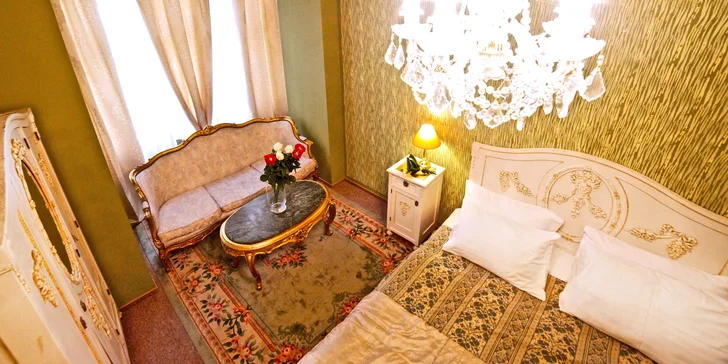 Tichý hotel v centru Prahy: 3 dny se snídaní, parkováním i jízdenkou na MHD