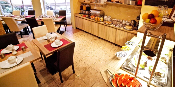 Tichý hotel v centru Prahy: 3 dny se snídaní, parkováním i jízdenkou na MHD