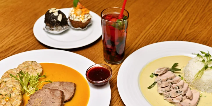Výživné menu v Jeremi: hovězí svíčková sous-vide či kuře na kari