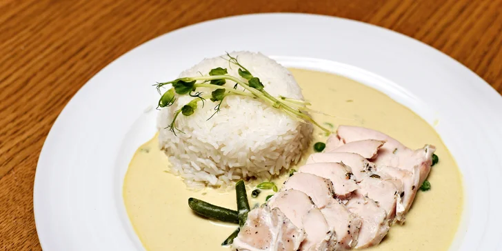 Výživné menu v Jeremi: hovězí svíčková sous-vide či kuře na kari