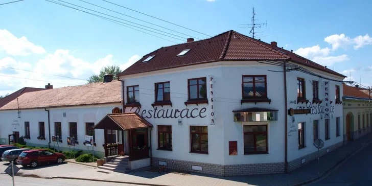 Pobyt v penzionu u Pálavy: 2 noci s polopenzí, sleva na vstup do Aqualandu