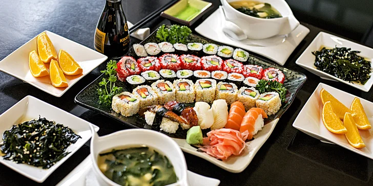 Ochutnejte sečuánskou kuchyni: degustační sushi menu ve Slovanském domě
