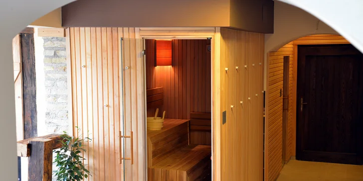 Relaxační pobyt s polopenzí, wellness a welcome drinkem