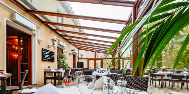 Romantický pobyt v hotelu Chateau St. Havel****: zámecké snídaně, 3chodové večeře i golf či wellness