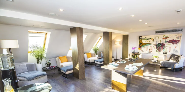 Prémiový pobyt v 5* hotelu: střešní vířivka i luxusní balíček s wellness