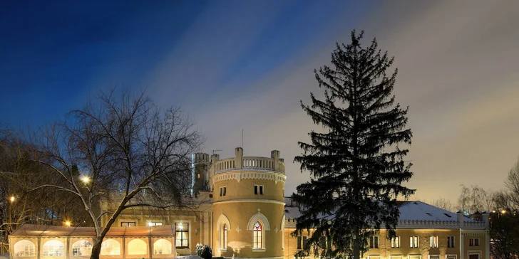 Romantický pobyt v hotelu Chateau St. Havel****: zámecké snídaně, 3chodové večeře i golf