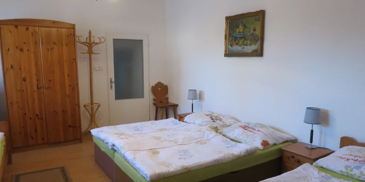 Aktivní pobyt s rodinou nebo partou přátel ve venkovské chalupě u Bechyně