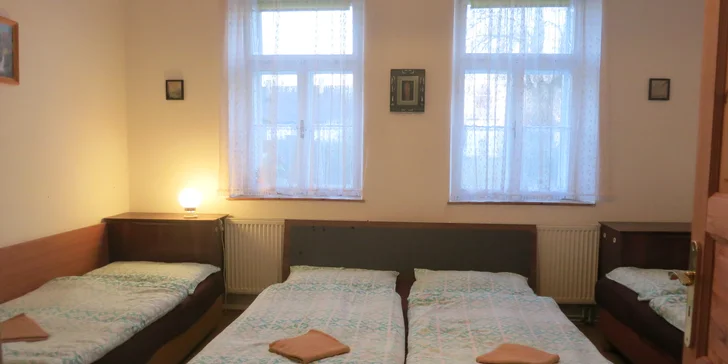 Aktivní pobyt s rodinou nebo partou přátel ve venkovské chalupě u Bechyně