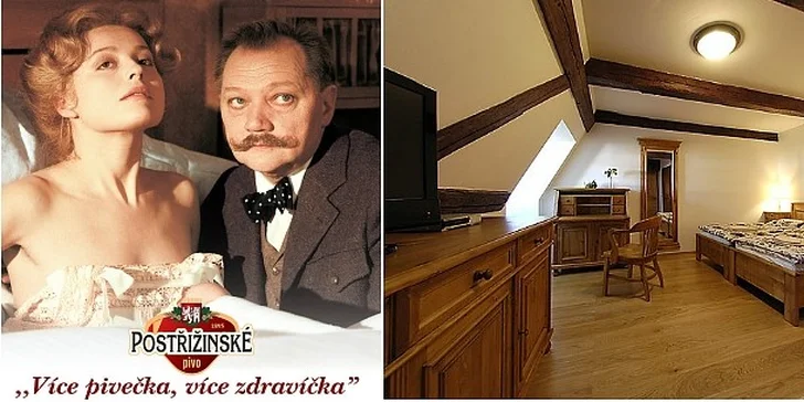 Luxusní dva dny rozmazlovaní v lázeňských Poděbradech ve stylu Postřižin s pivní nebo čokoládovou koupelí.