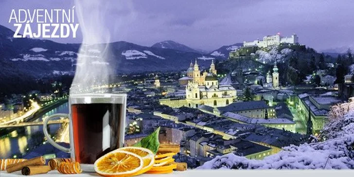 249 Kč za jednodenní adventní zájezd v hodnotě až 550 Kč. Vídeň, Drážďany, Norimberk, Krakow, Salzburg, Bratislava nebo Kudowa Zdroj. Atmosféra vánočních trhů se slevou až 54 %! 