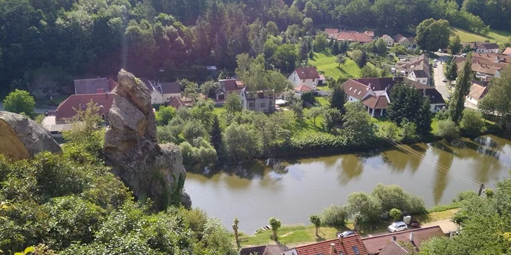 Aktivní pobyt s rodinou nebo partou přátel ve venkovské chalupě u Bechyně