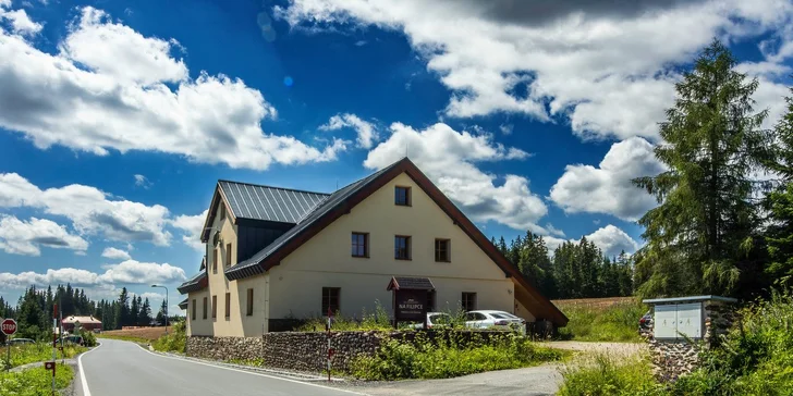 Jaro na Šumavě: nové apartmány s polopenzí mezi Modravou a Kvildou